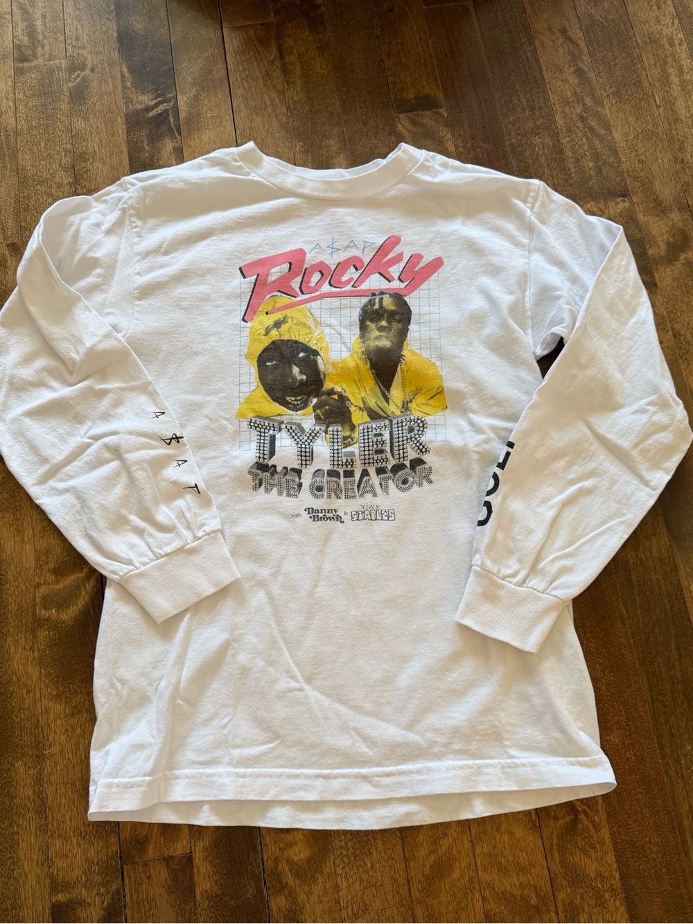 Asap Rocky and Tyler the Creator White Long Sleeve